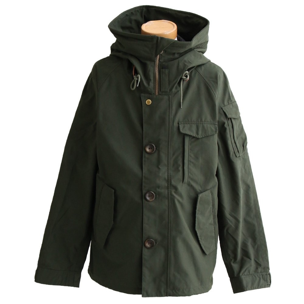 Johnbull マウンテンパーカー ハイネック ワイヤー入りフード