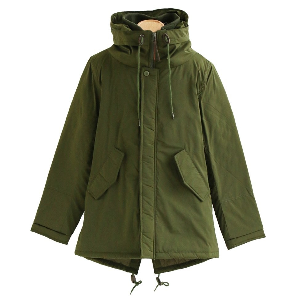 PATY Ranch standard モッズコート ロング丈 長袖 ボリュームネック