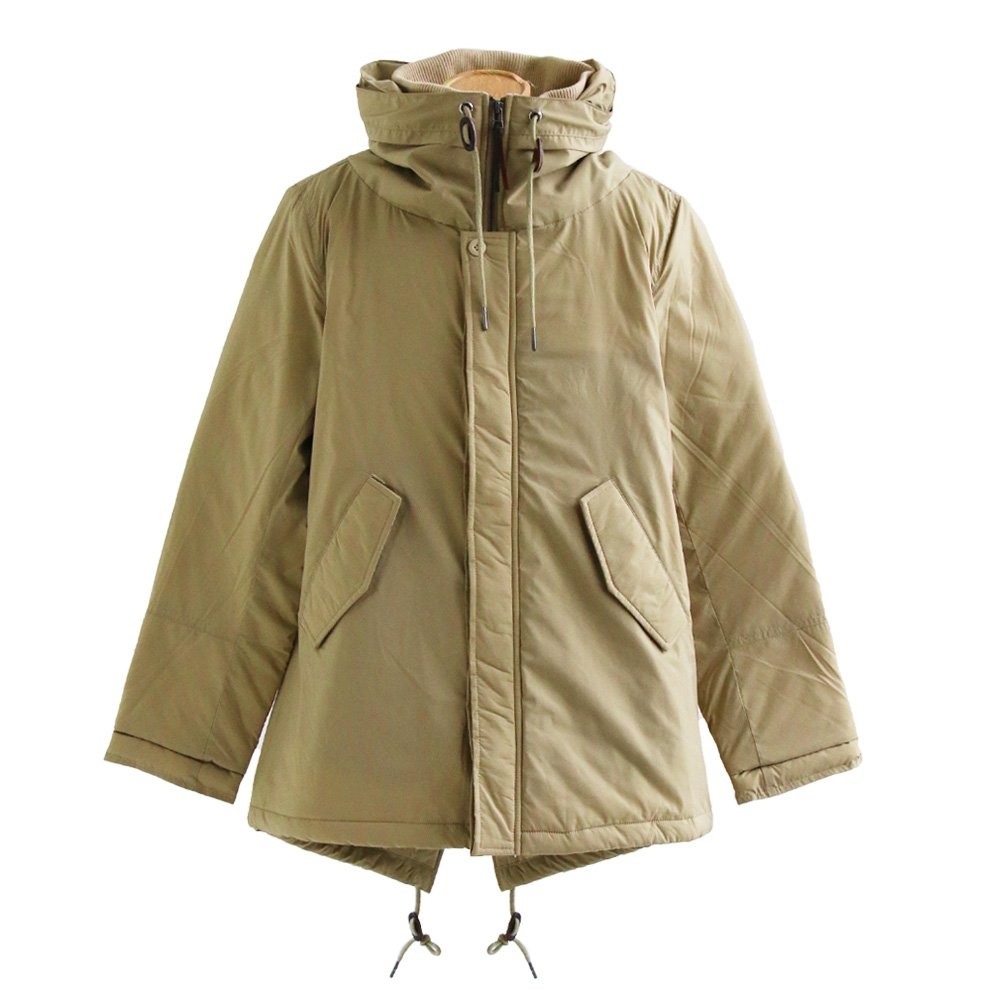 PATY Ranch standard モッズコート ロング丈 長袖 ボリュームネック