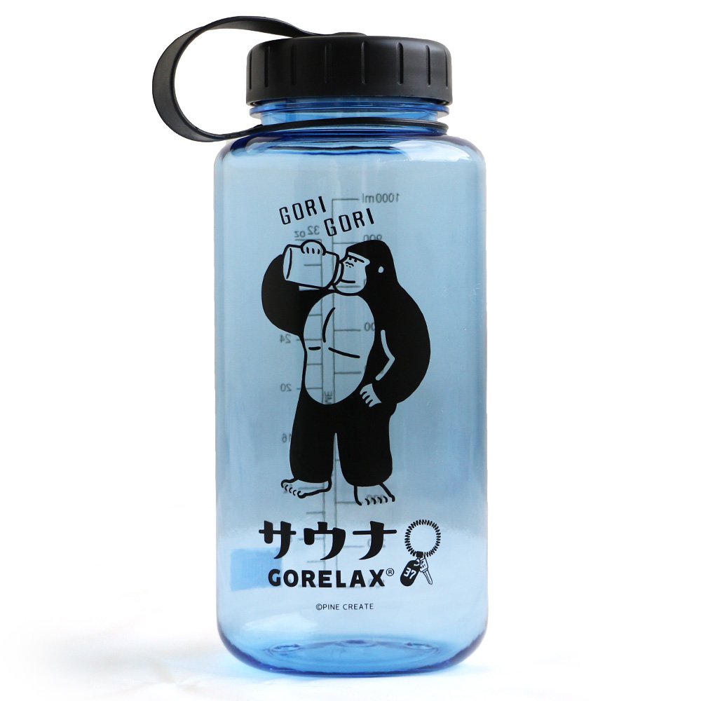 PATY ボトル マイボトル 水筒 1リットル 1000ml 目盛り付き GORELAX ご