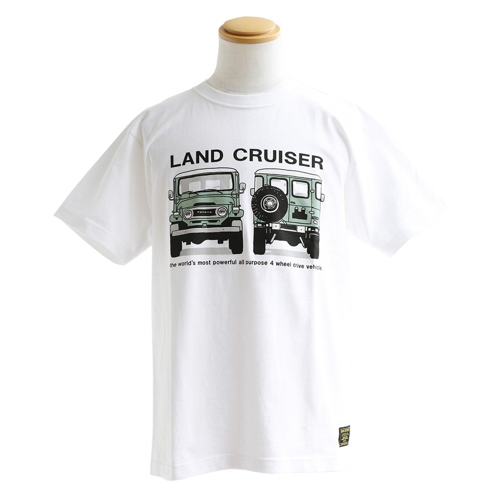 Tシャツ 半袖 メンズ コラボ TOYOTA公認 LAND CRUISER ランクル 40系 ATY パティ