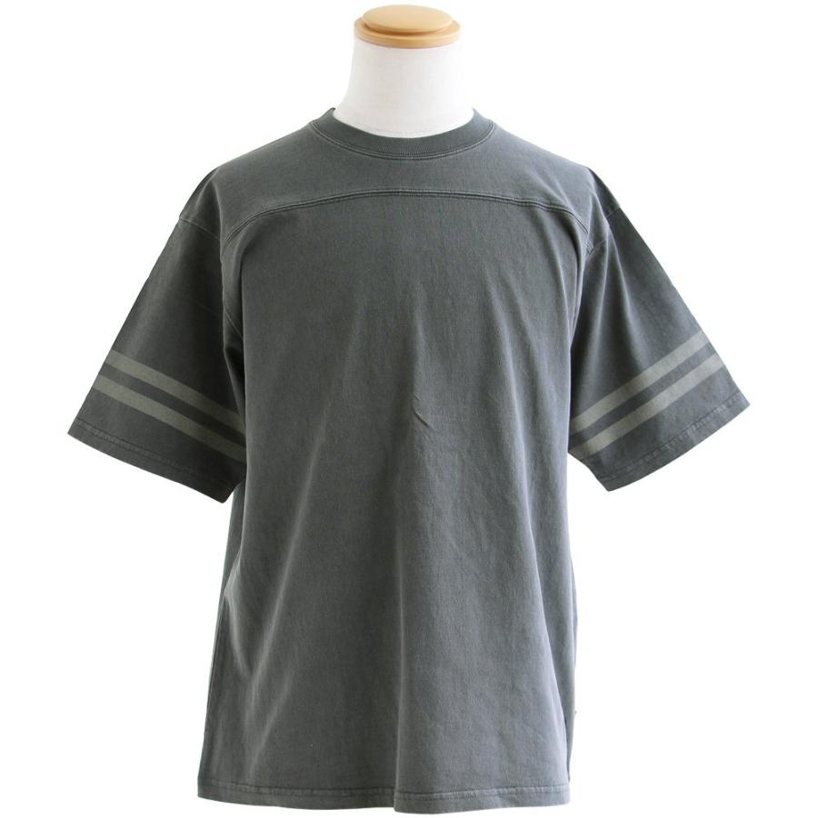 KRIFF MAYER クリフメイヤー tシャツ メンズ  半袖 しっかり 丈夫 綿100％ コットン ピグメント加工 夏 フットボール パティ OAR'S (メール便50)｜mr-lunberjack｜02