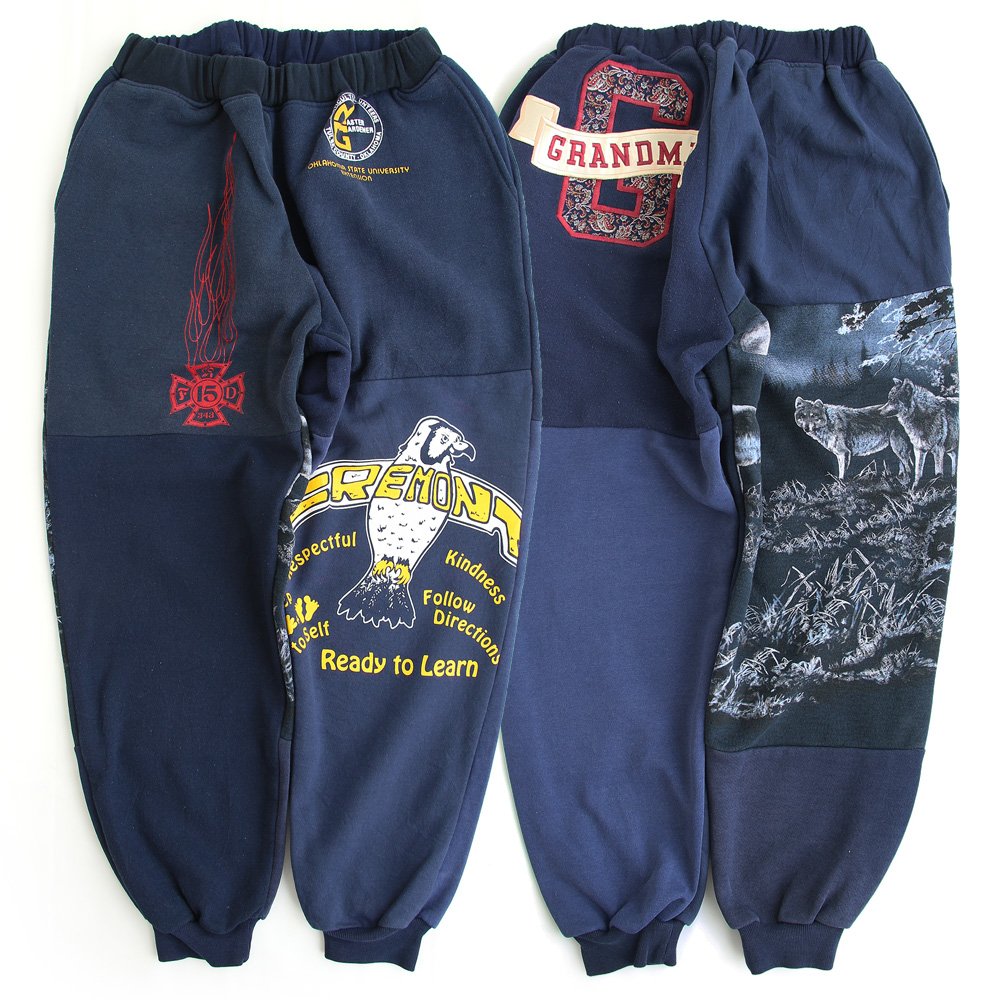 Re:make スウェットパンツ イージーパンツ メンズ 古着 リメイク