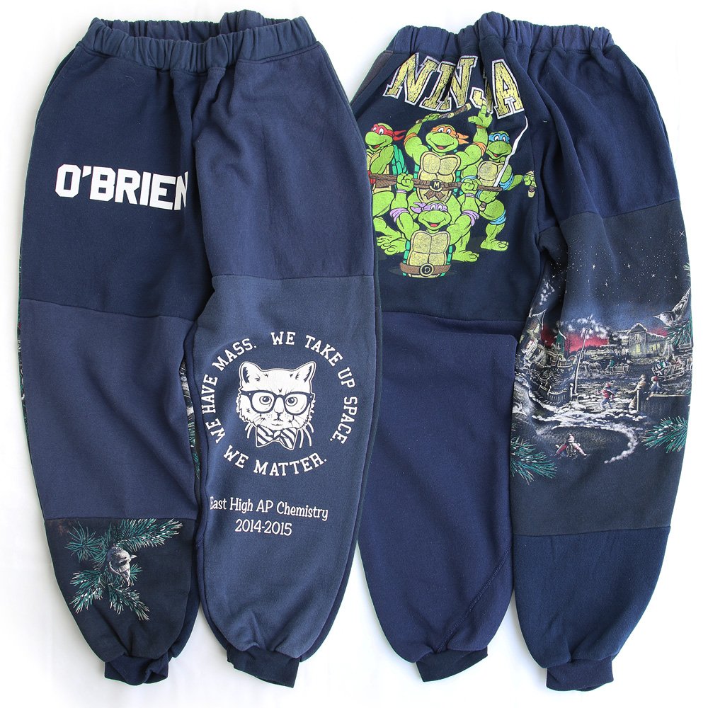 Re:make スウェットパンツ イージーパンツ メンズ 古着 リメイク