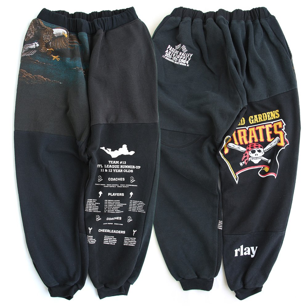 Re:make スウェットパンツ イージーパンツ メンズ 古着 リメイク