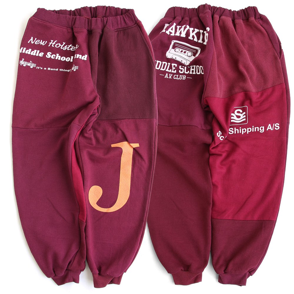 Re:make スウェットパンツ イージーパンツ メンズ 古着 リメイク