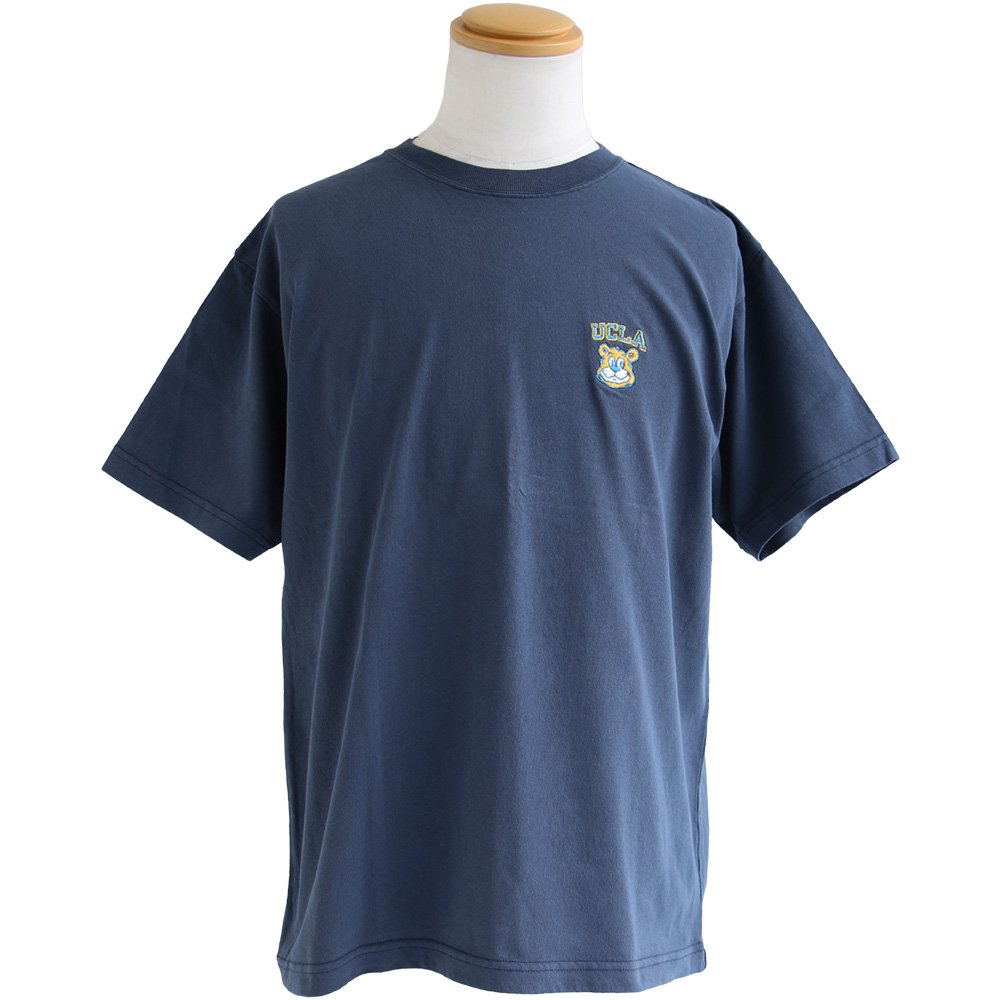 PATY Tシャツ 半袖 メンズ プリント UCLA カレッジ くま クマ