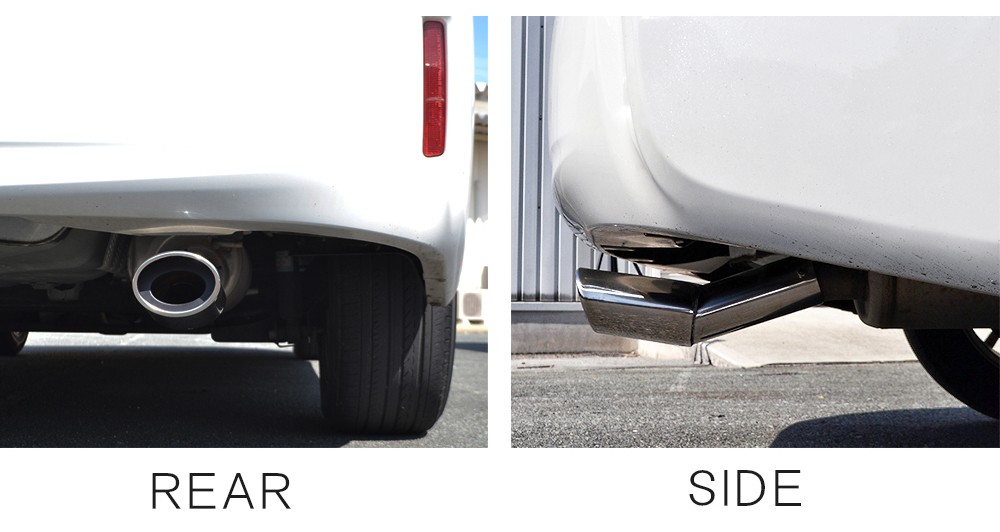 プリウスα プリウスアルファ 前期 後期 マフラーカッター シングル