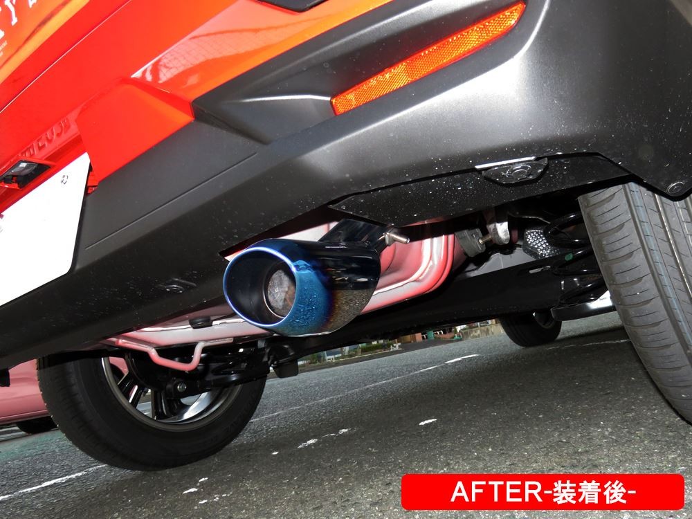 新型 ライズ ロッキー カスタム パーツ マフラーカッター