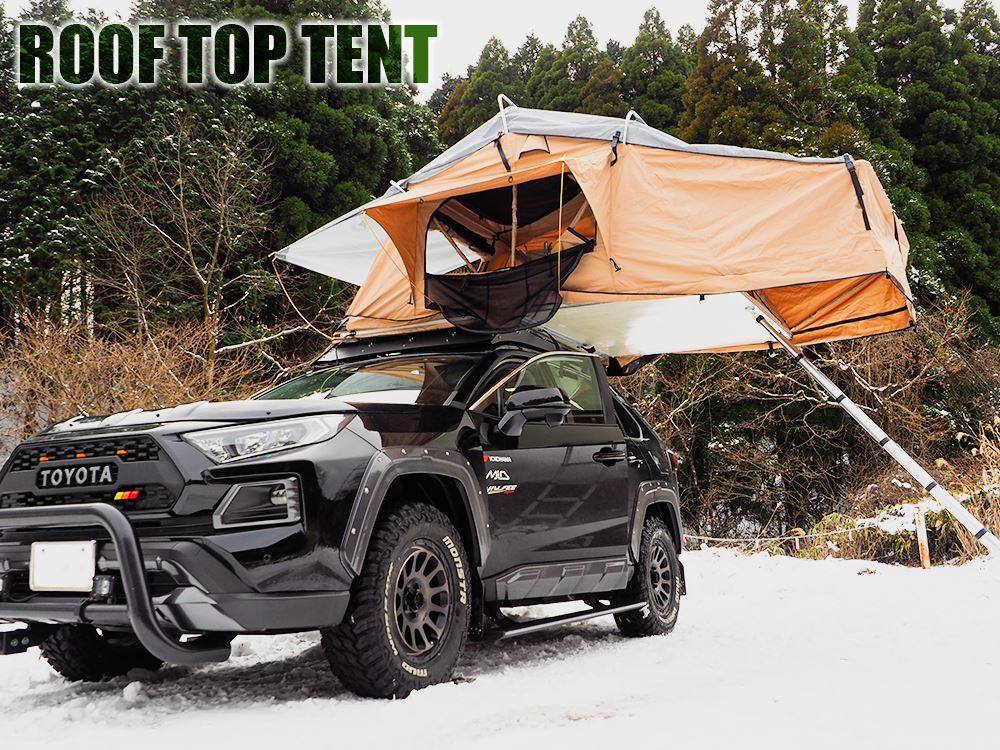 【ルーフテント】Secret Base ルーフテント ルーフトップテント Mサイズ 車上 車中泊グッズ