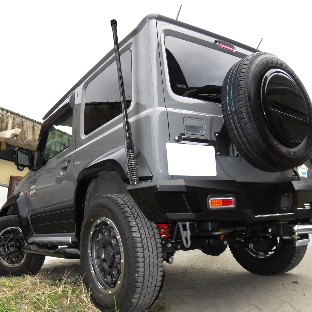 オフロードアンテナ ダミー 最短65cm 最長101cm M10ボルト 汎用 ダミー