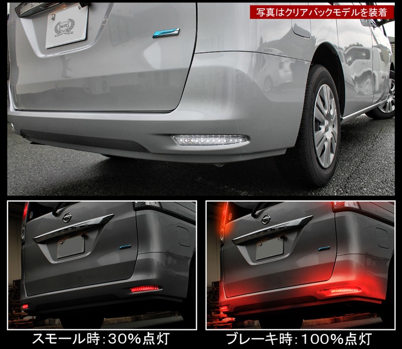 セレナ C26 前期 後期 G X S ハイウェイスター LED リフレクター