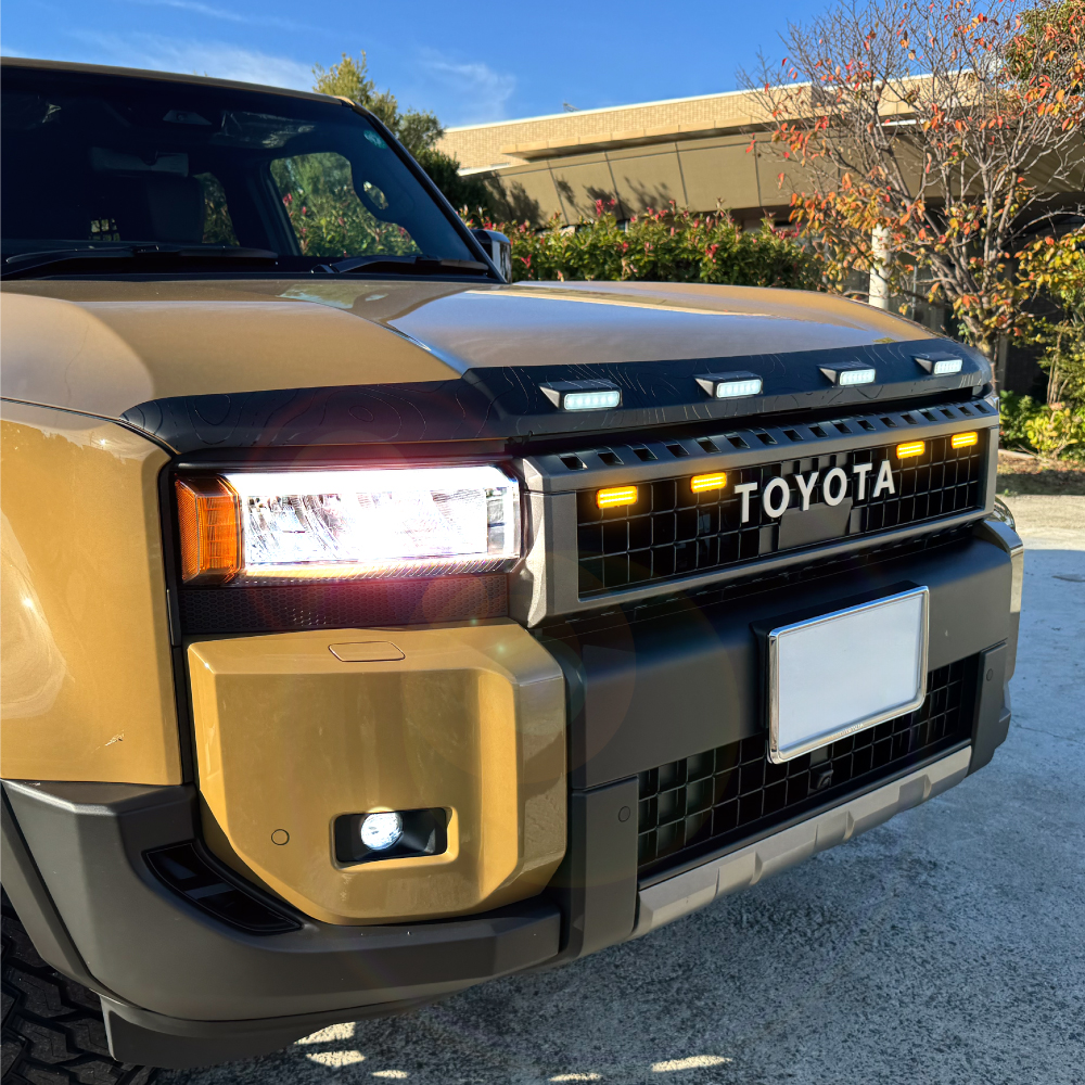 ランドクルーザー ランクル 250 LED グリルマーカー ランプ 4連