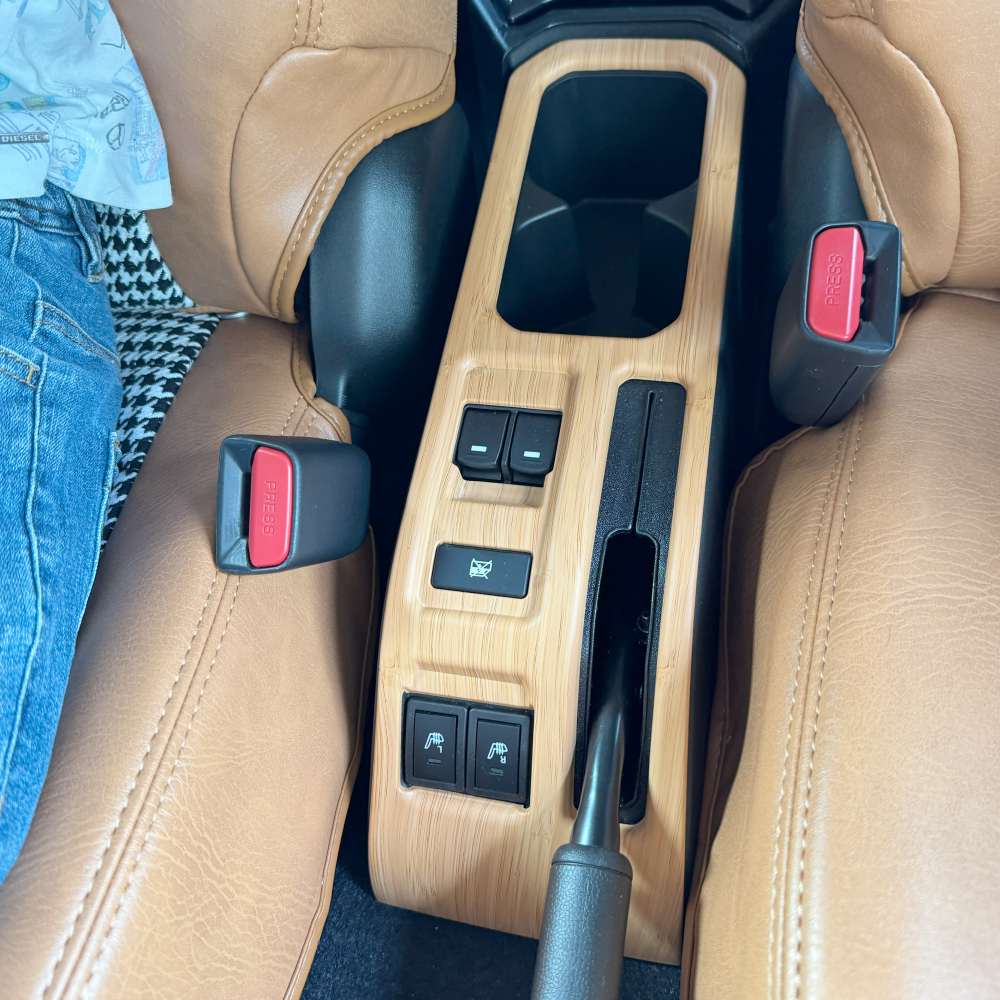 ジムニーノマド JC74W センターコンソール パネル ウッド調 パーキング