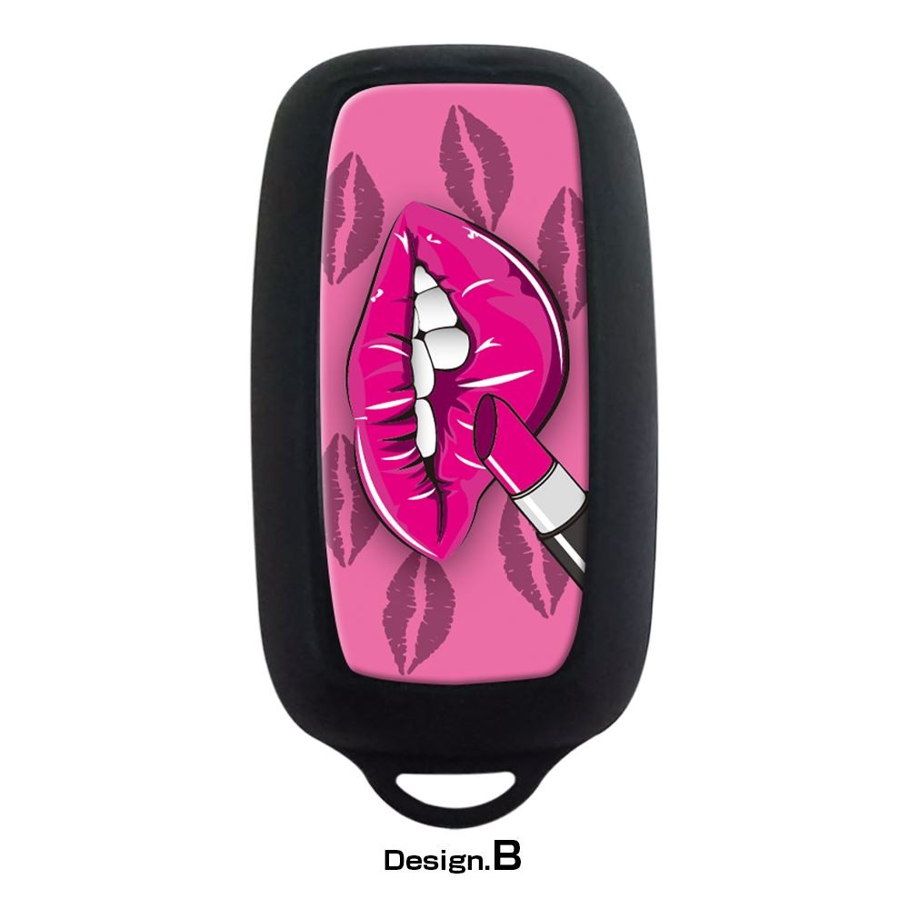 トヨタ ダイハツ スマートキーケース スマートキーカバー リップ柄