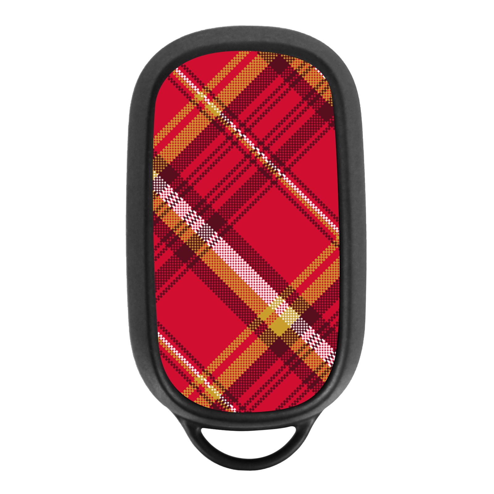 ホンダ スマートキーケース スマートキーカバー TPU×ガラス チェック柄