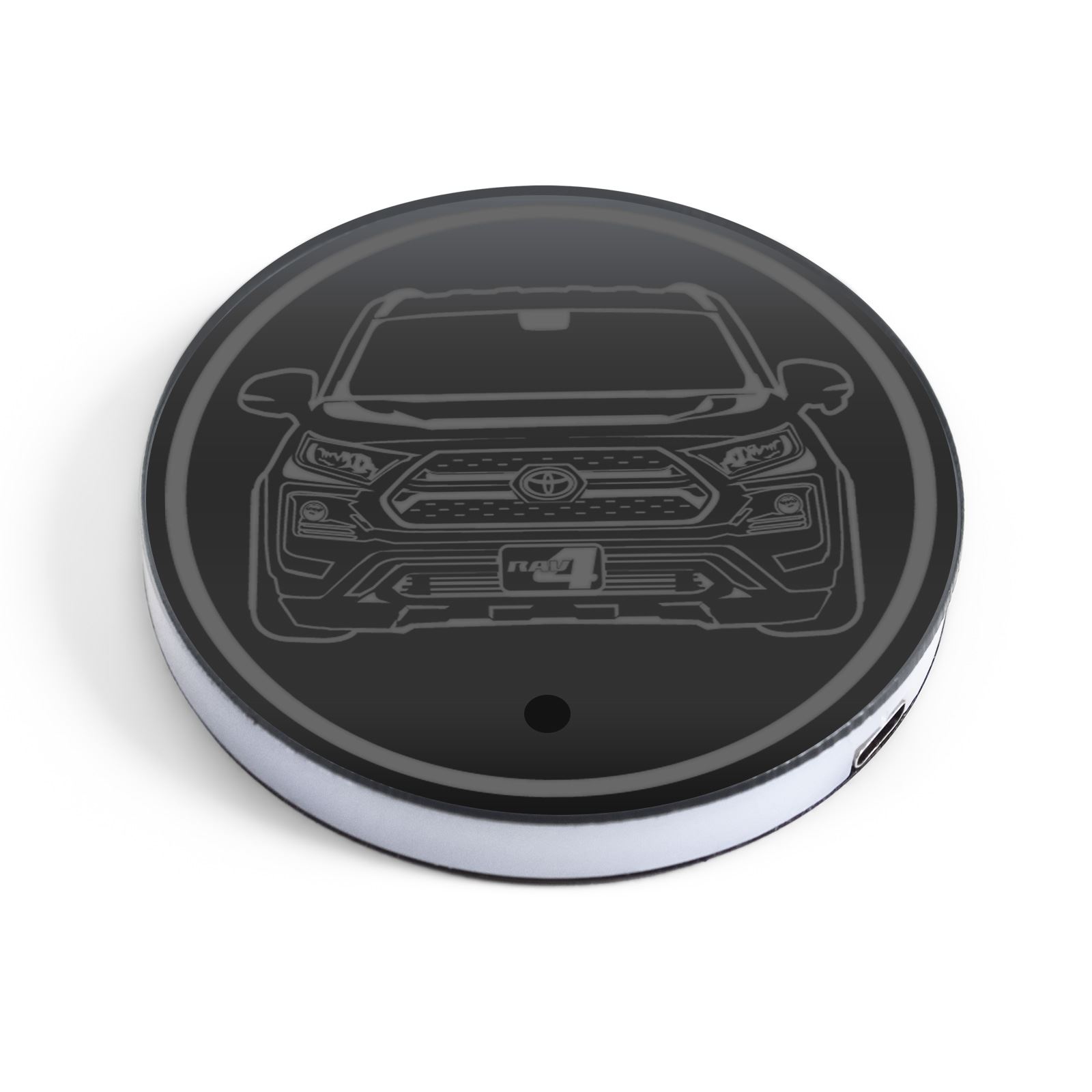 Amazon.co.jp: LEDコースター, 2パック 自動車カップランプ