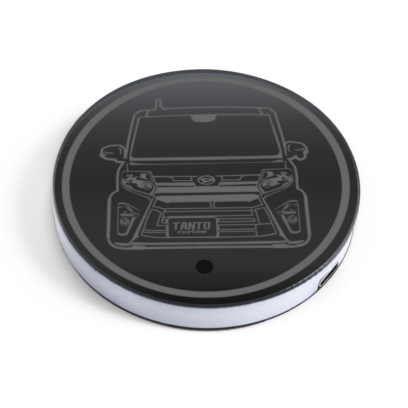 Amazon | RGB ドリンクホルダー イルミネーション 68mm 2個