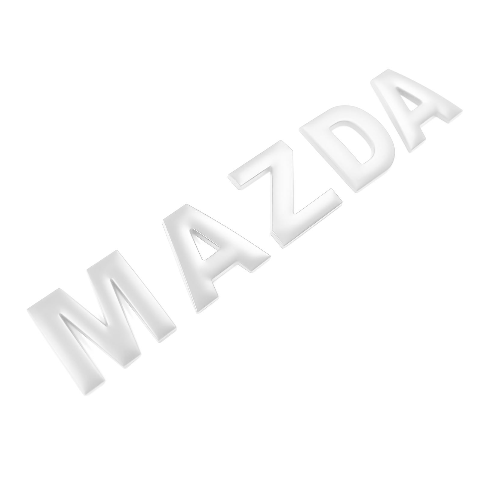 MAZDA マツダ 3D エンブレム ロゴ アルファベット ガーニッシュ ステッカー シール 車 汎用 カスタム パーツ アクセサリー グッズ 用品｜mr-store｜03