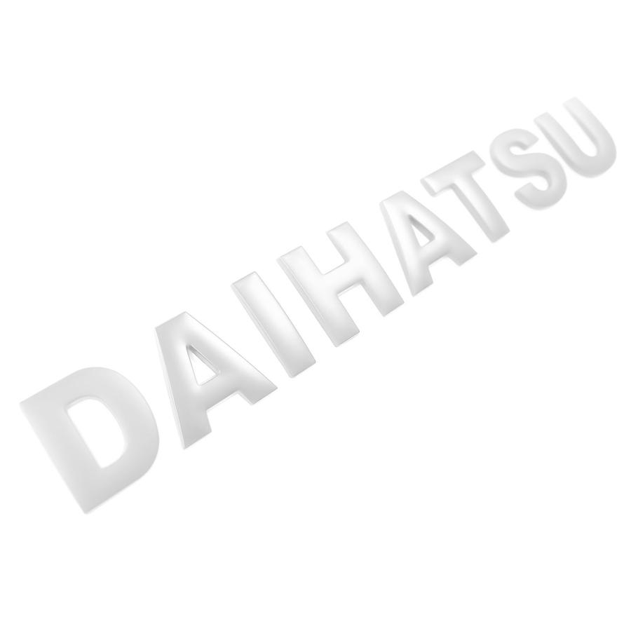 DAIHATSU ダイハツ 3D エンブレム ロゴ アルファベット ガーニッシュ ステッカー シール 車 汎用 カスタム パーツ アクセサリー グッズ (予約)｜mr-store｜03