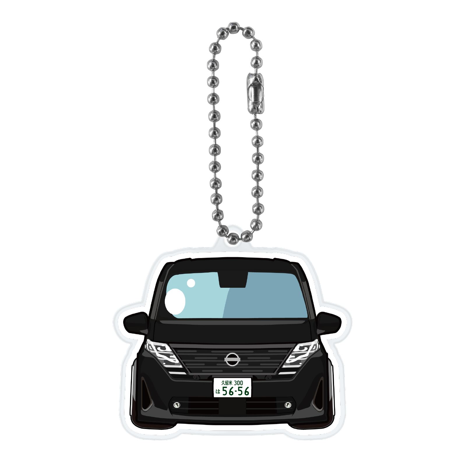 キーホルダー・アクリルキーホルダー Serena Tatsumi 日産 セレナ キーホルダー C28 ハイウェイスターV e-POWER