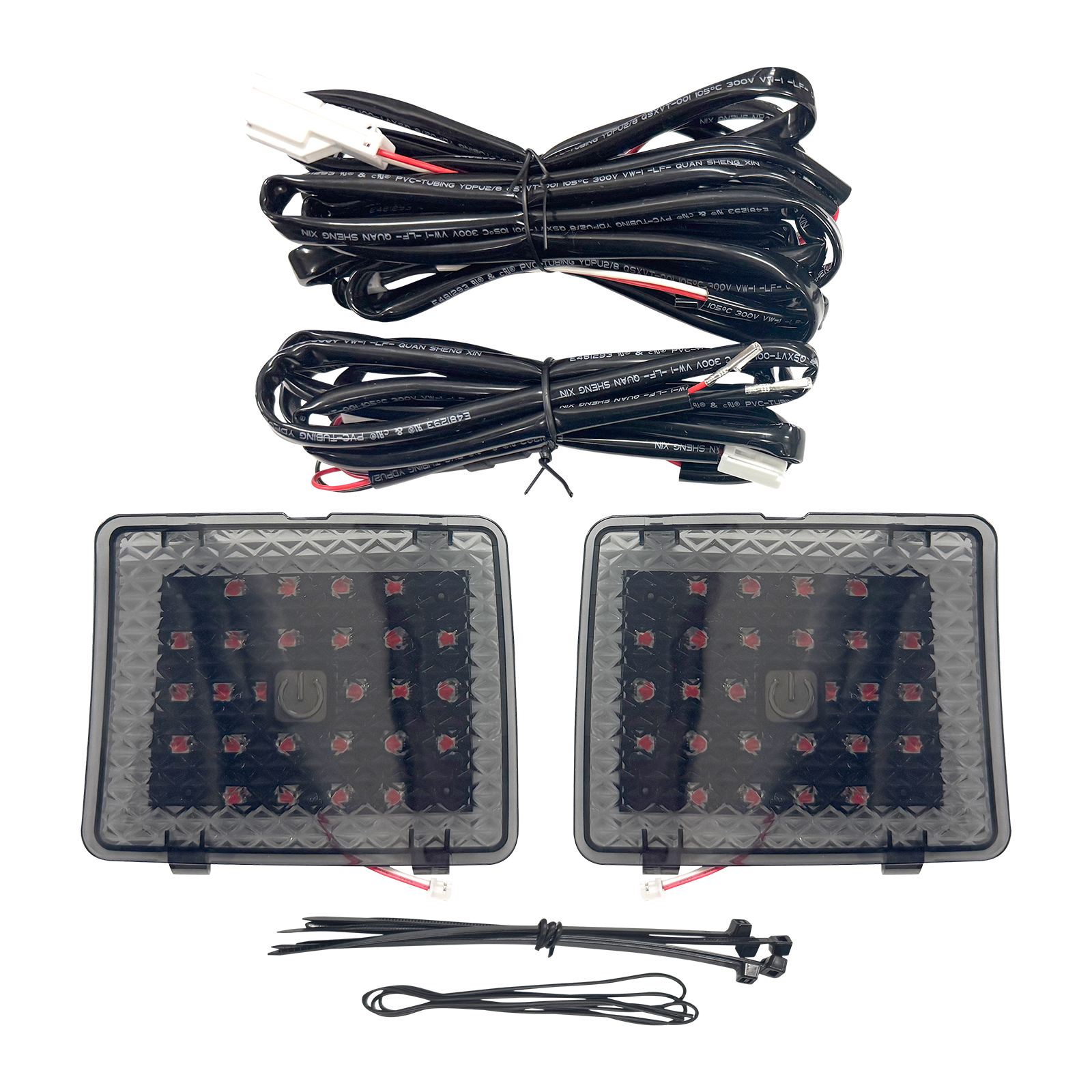 RAV4 50系 LED ラゲッジランプ 増設キット ホワイト レッド