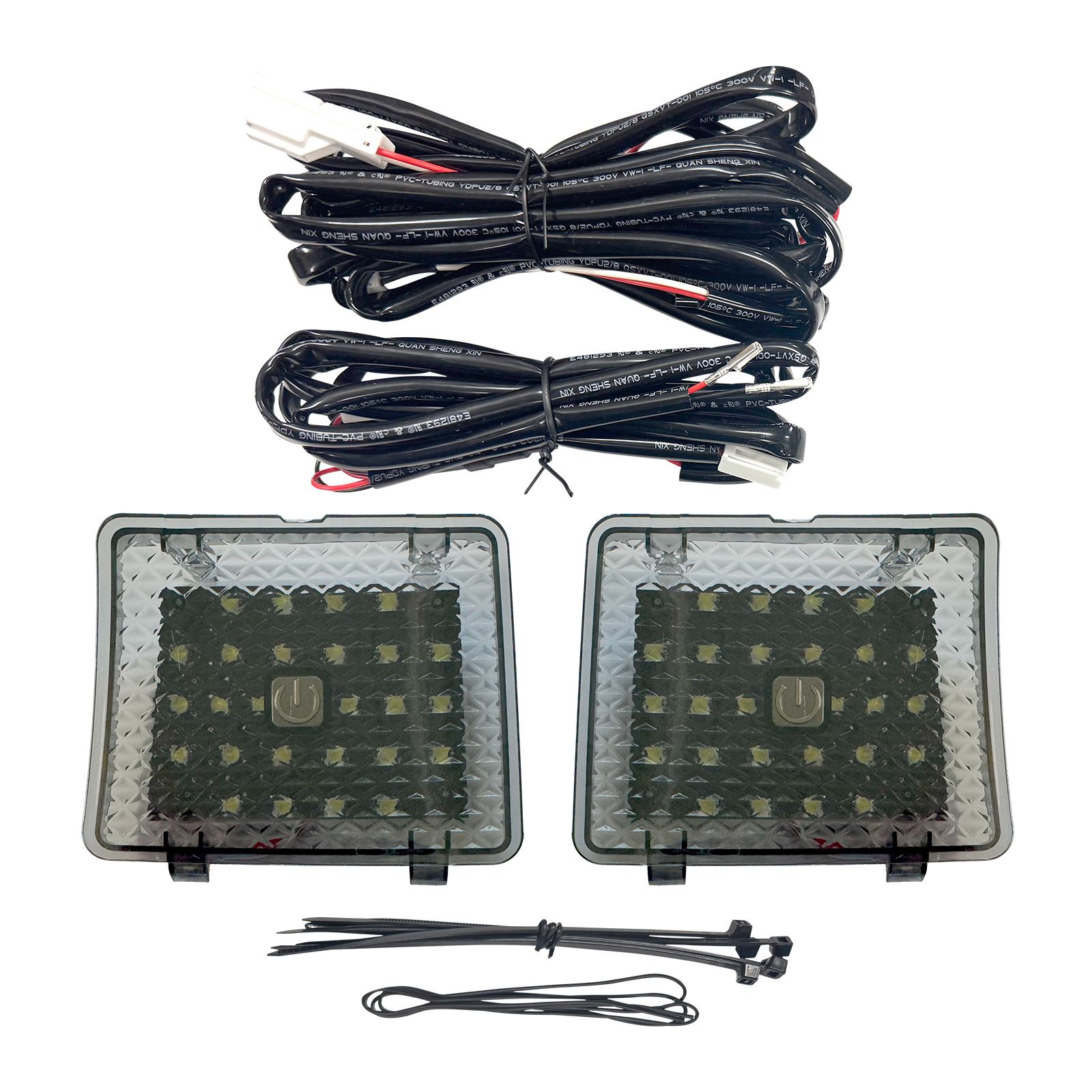 RAV4 50系 LED ラゲッジランプ 増設キット ホワイト レッド