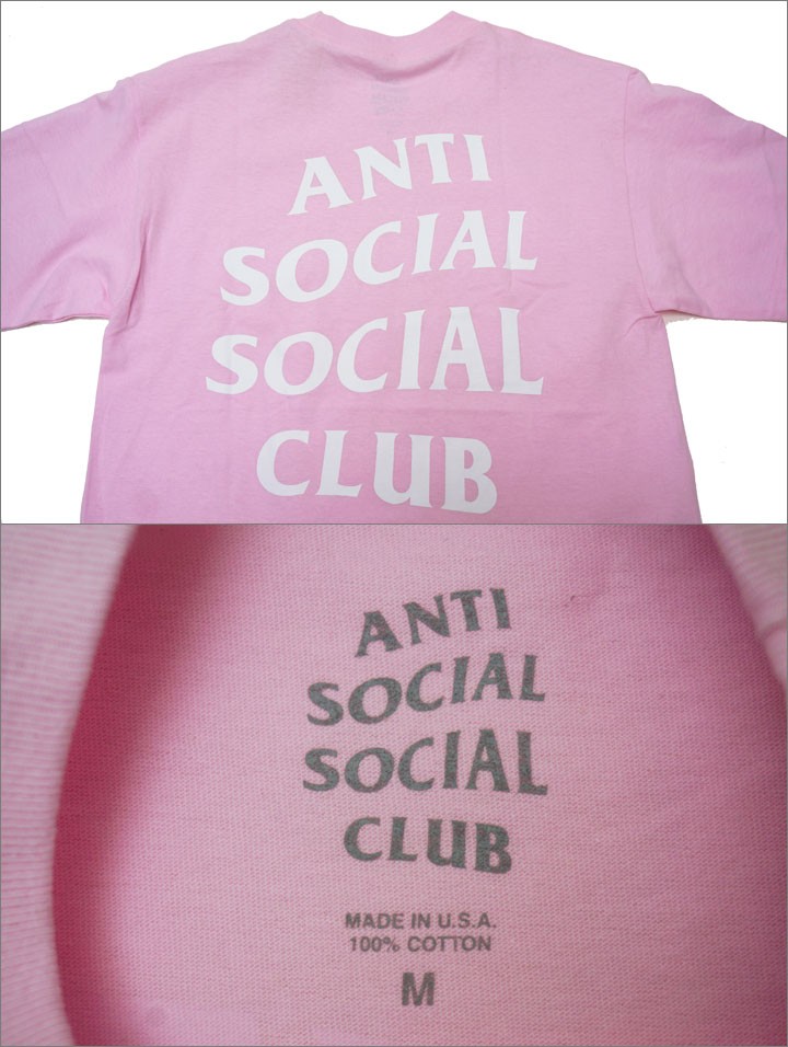 ANTI SOCIAL Tシャツ Mサイズ ANTI SOCIAL CLUB anti Social Club Tシャツ アンチソーシャル