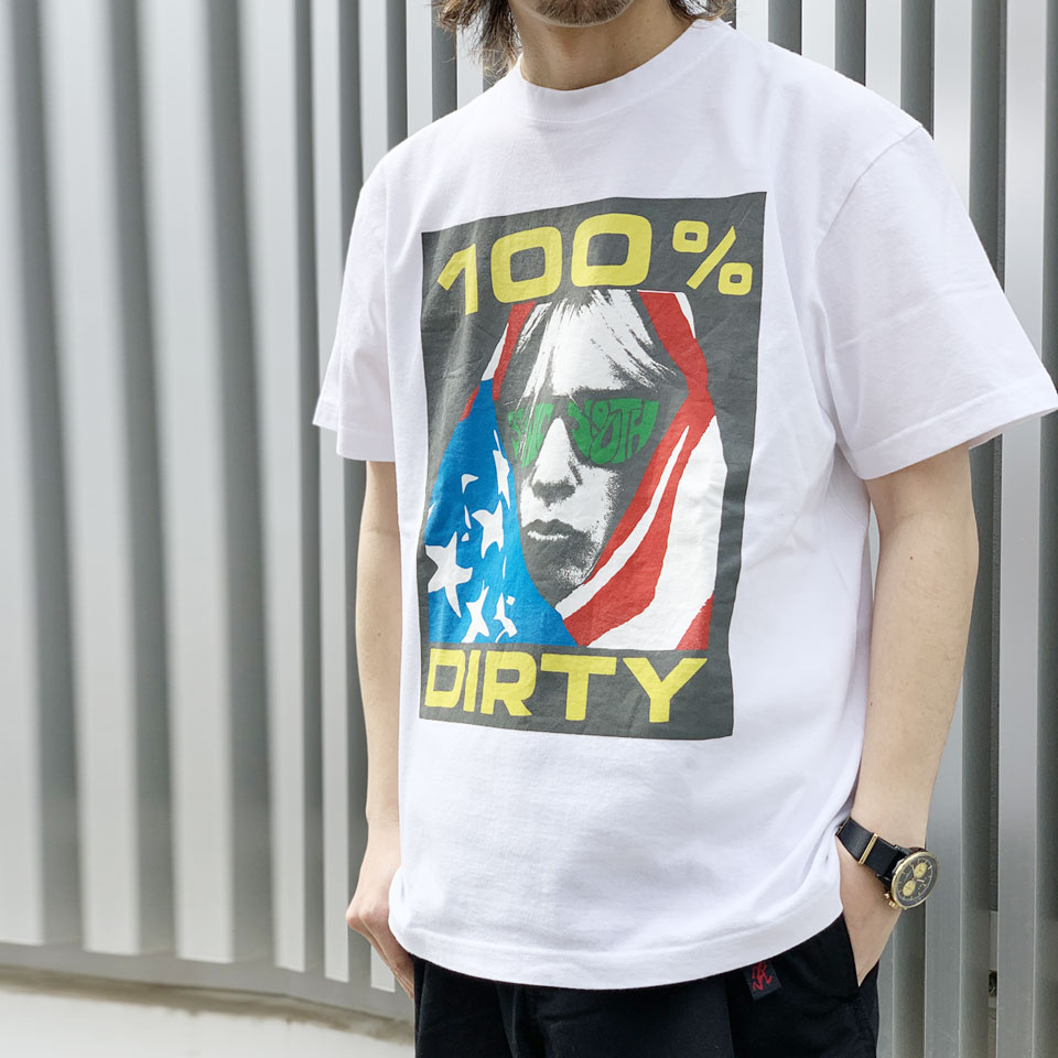 ソニックユース SONIC YOUTH バンドTシャツ アーティストTシャツ 100% DIRTY ...