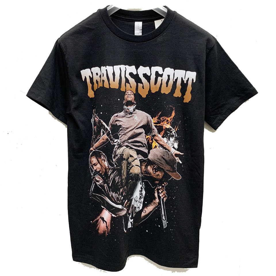トラヴィススコット TRAVIS SCOTT S/S Tee ラップTシャツ アーティストTシャツ ...