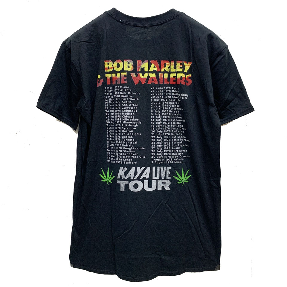 ボブマーリー BOB MARLEY KAYA TOUR S/S Tee アーティストTシャツ