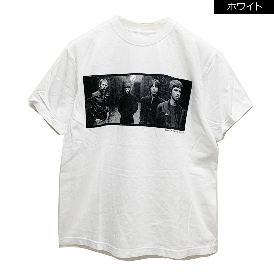 全2色 オアシス OASIS SS Tee ローレンスワトソン LAWRENCE WATSON バンドTシャツ ロックTシャツ アーティストTシャツ  ホワイト ブラック 白 黒 WHITE BLACK