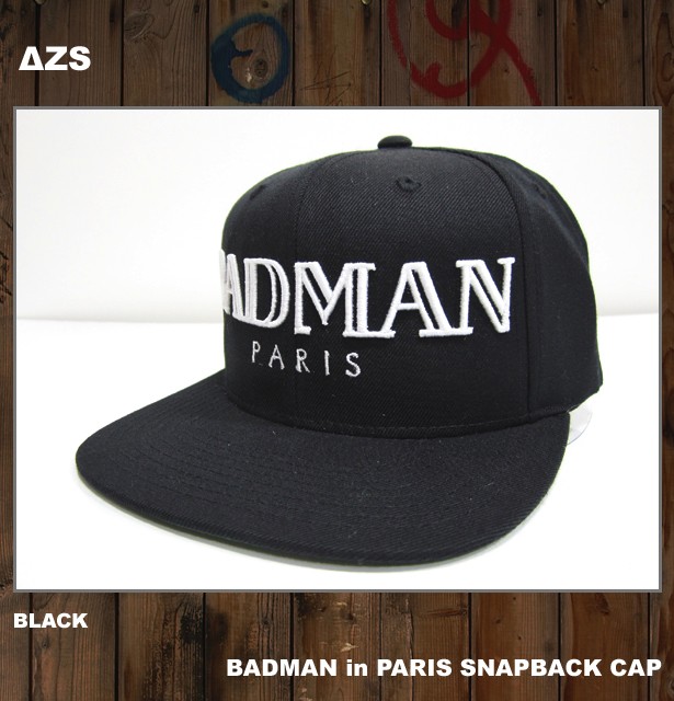 BADMAN PARIS スナップバックキャップ - 帽子