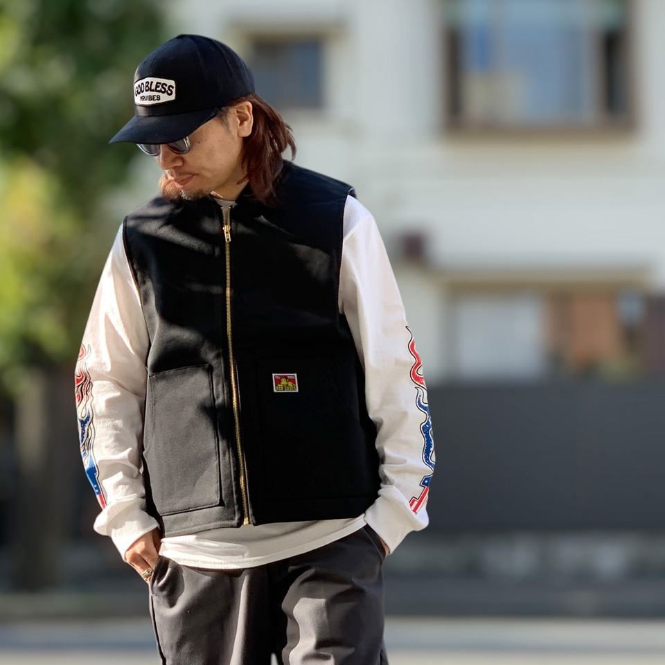 BEN DAVIS（ベンデイビス） ワークベスト LINED WORK VEST アメリカ