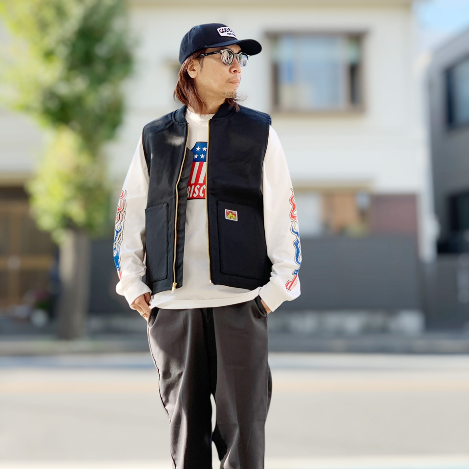BEN DAVIS（ベンデイビス） ワークベスト LINED WORK VEST アメリカ