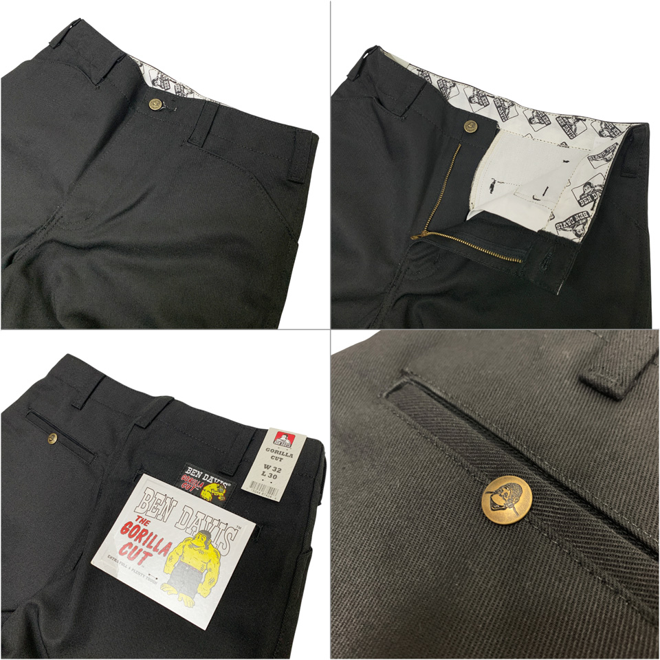 BEN DAVIS（ベンデイビス） ゴリラカットパンツ GORILLA CUT PANTS