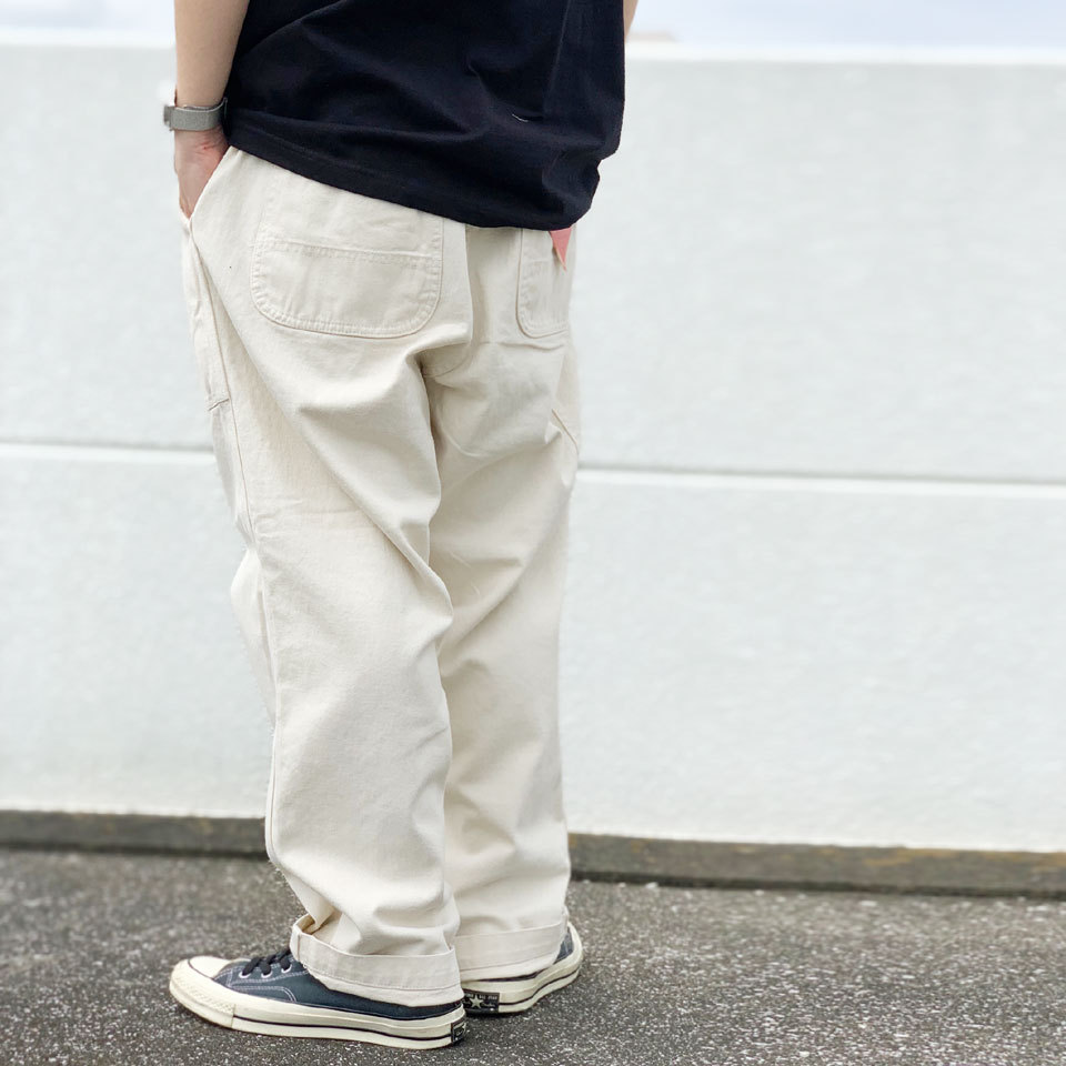 ビッグマック BIG MAC イージーパンツ ワークパンツ TWILL EASY WORK PANTS セットアップ SET UP オフホワイト  OFF WHITE 生成り 白