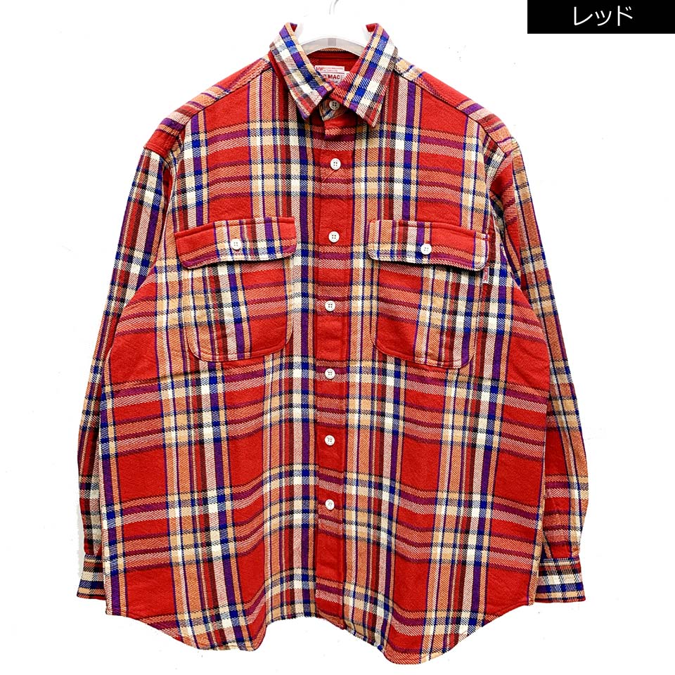 BIG MAC（ビッグマック） 全2色 ネルシャツ チェックシャツ FLANNEL