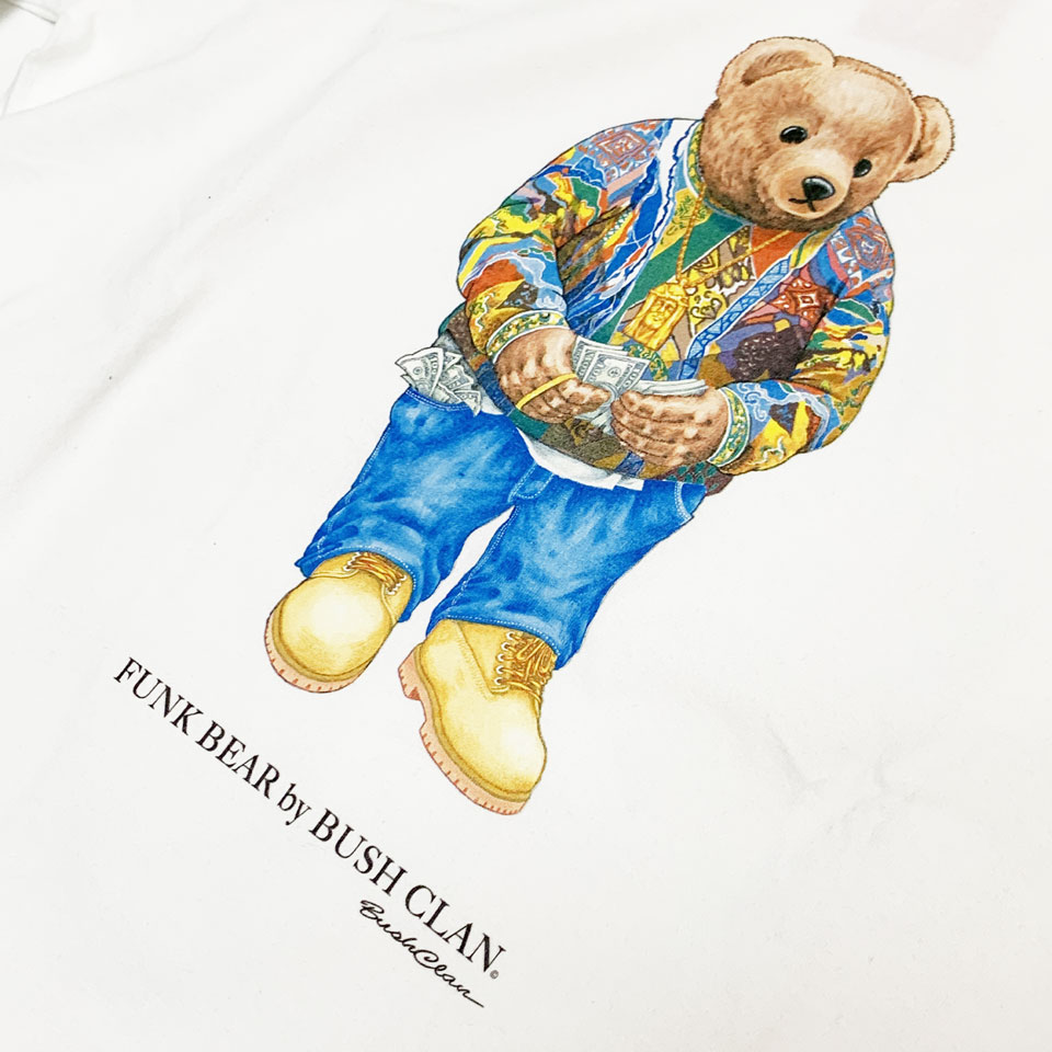 INTERBREED 全2色 ブッシュクラン BUSH CLAN Tシャツ FUNK BEAR