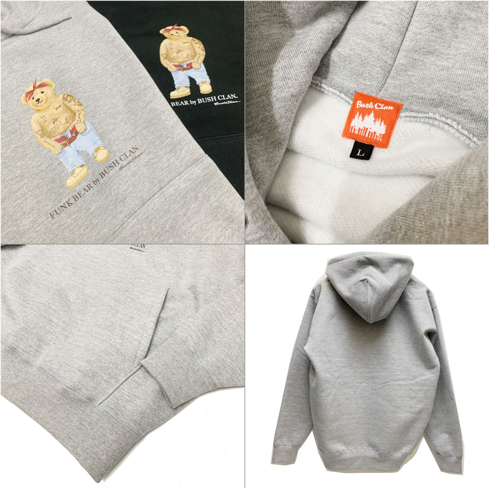 INTERBREED 全2色ブッシュクラン BUSH CLAN パーカー FUNK BEAR