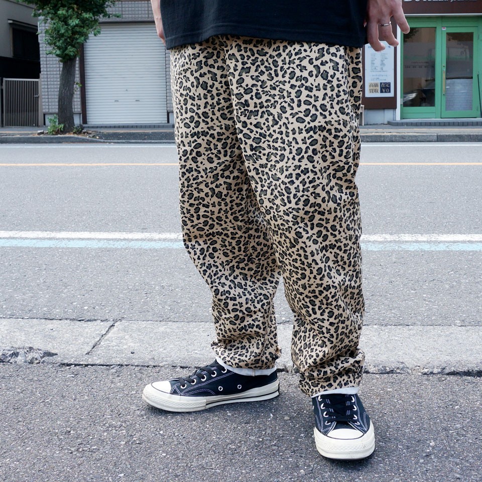 クックマン COOKMAN シェフパンツ CHEF PANTS 柄パンツ レオパード LEOPARD ヒョウ柄