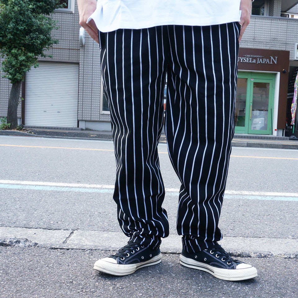 クックマン COOKMAN シェフパンツ CHEF PANTS 柄パンツ ストライプ