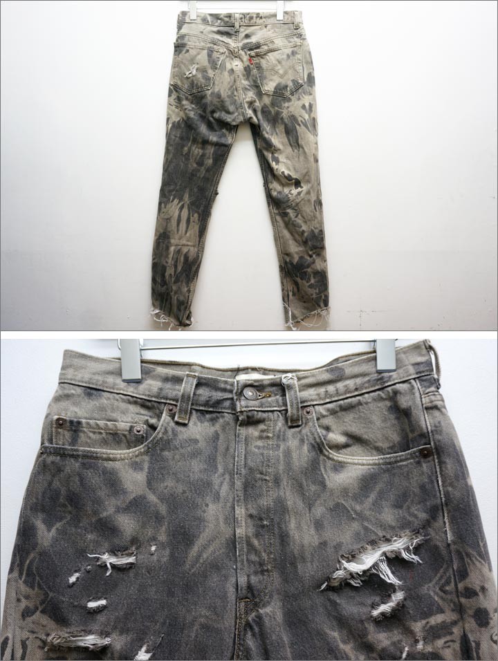 Levi's（リーバイス） COTE MER コートメール デニム REMAKE DAMAGE