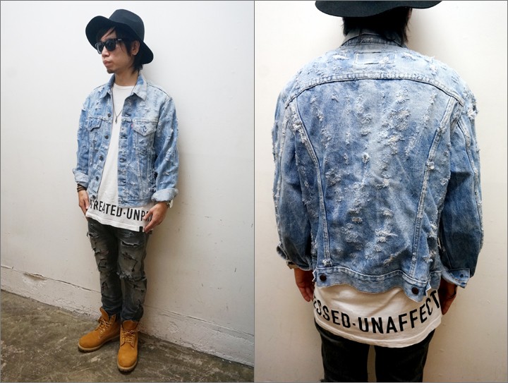 Levi's（リーバイス） 送料無料 COTE MER REMAKE DENIM JACKET #23