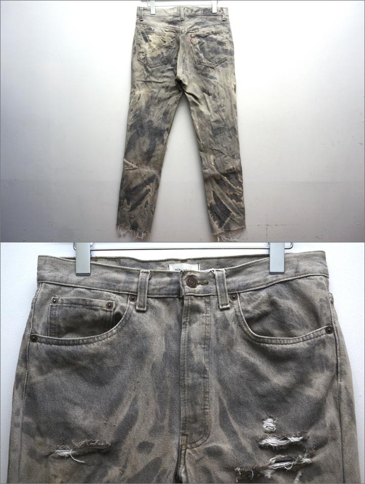 Levi's（リーバイス） COTE MER コートメール デニム REMAKE DAMAGE