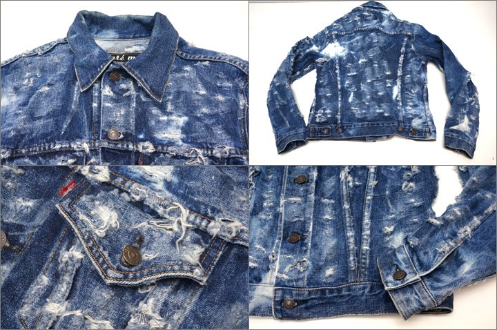 Levi's（リーバイス） 送料無料 COTE MER REMAKE DENIM JACKET #70