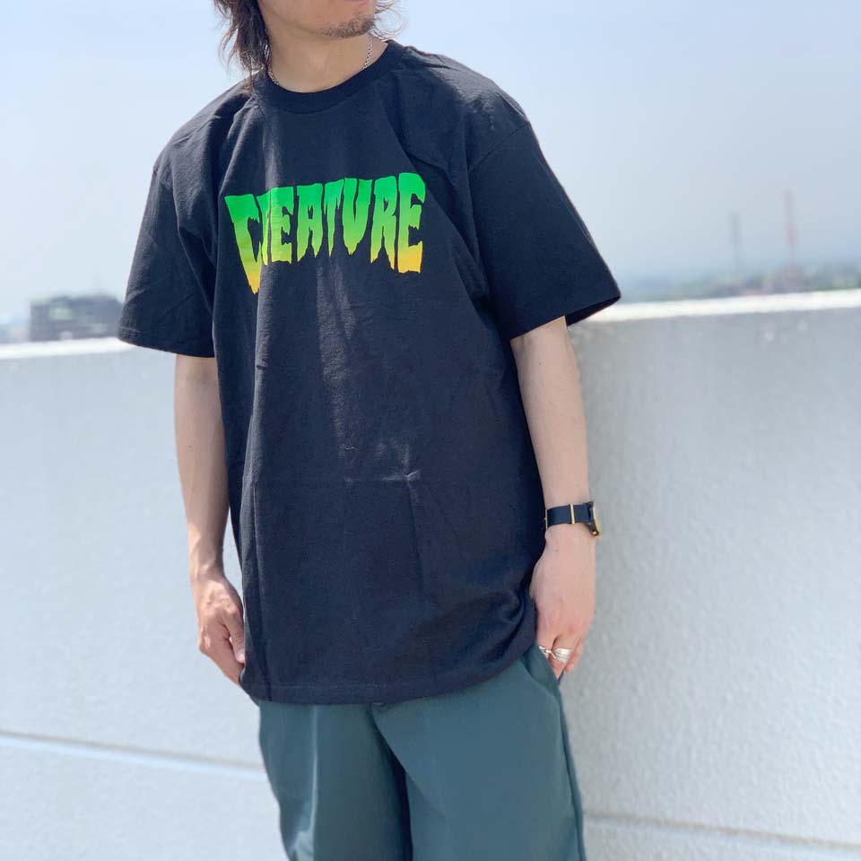 希少2XL NHSタグ クリーチャー ロンT スミ黒 Creature スケート CREATURE（クリーチャー） 全2色 クリーチャースケートボード CREATURE