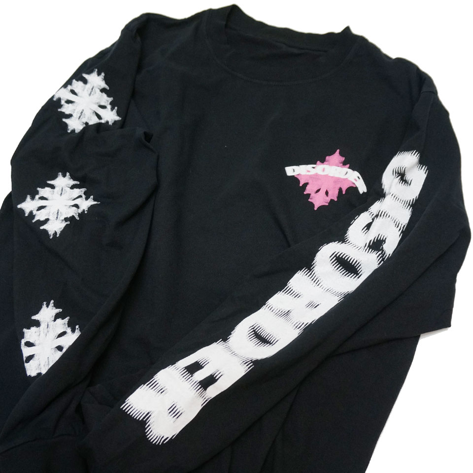 【楽天スーパーセール】 ディスオーダースケートボード DISORDER SKATEBOARDS ロンT T アイドル