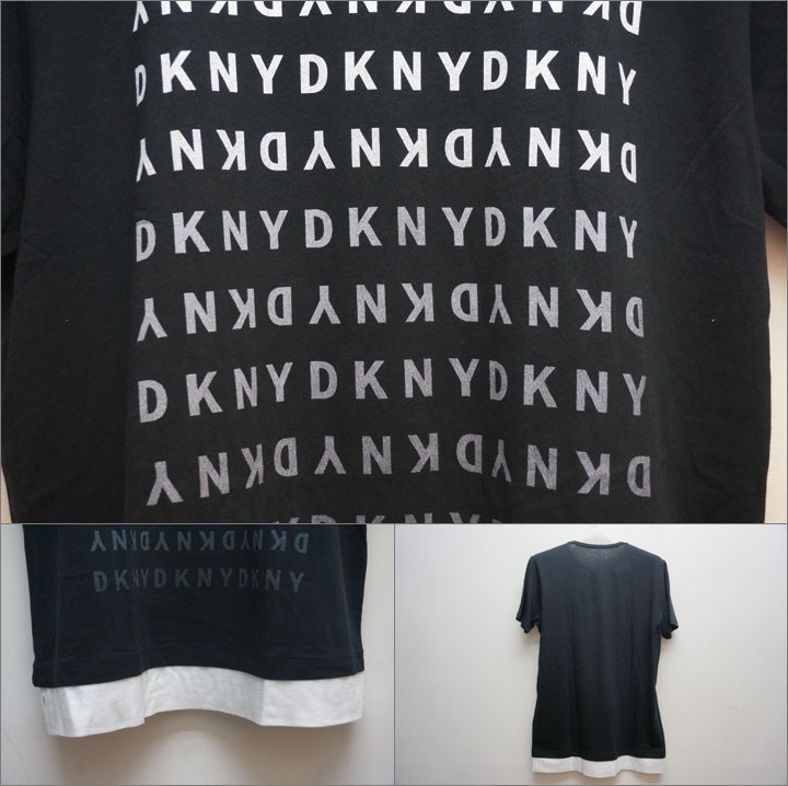 DKNY ダナキャラン ニューヨーク Tシャツ LAYERED Tee レイヤード
