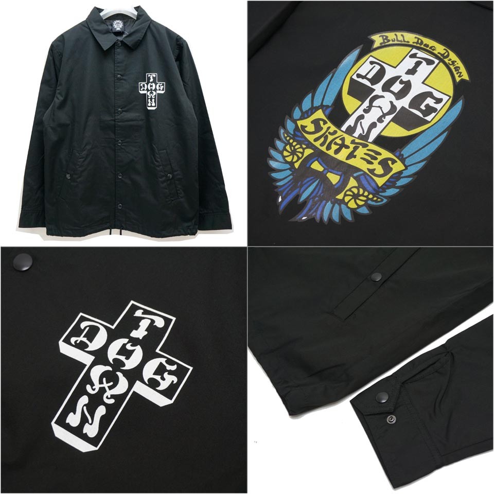 DOGTOWN ドッグタウン DOG TOWN コーチジャケット BULLDOG COACH